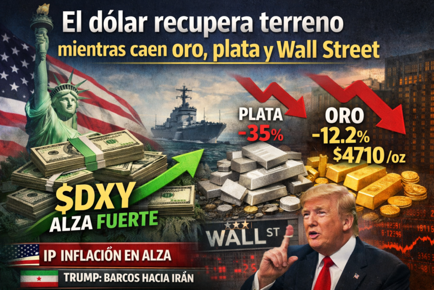 Mercados giran a favor del dólar tras señales de inflación y nominación de Warsh a la Fed